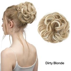 3Pcs Womens Donut Wig Bun